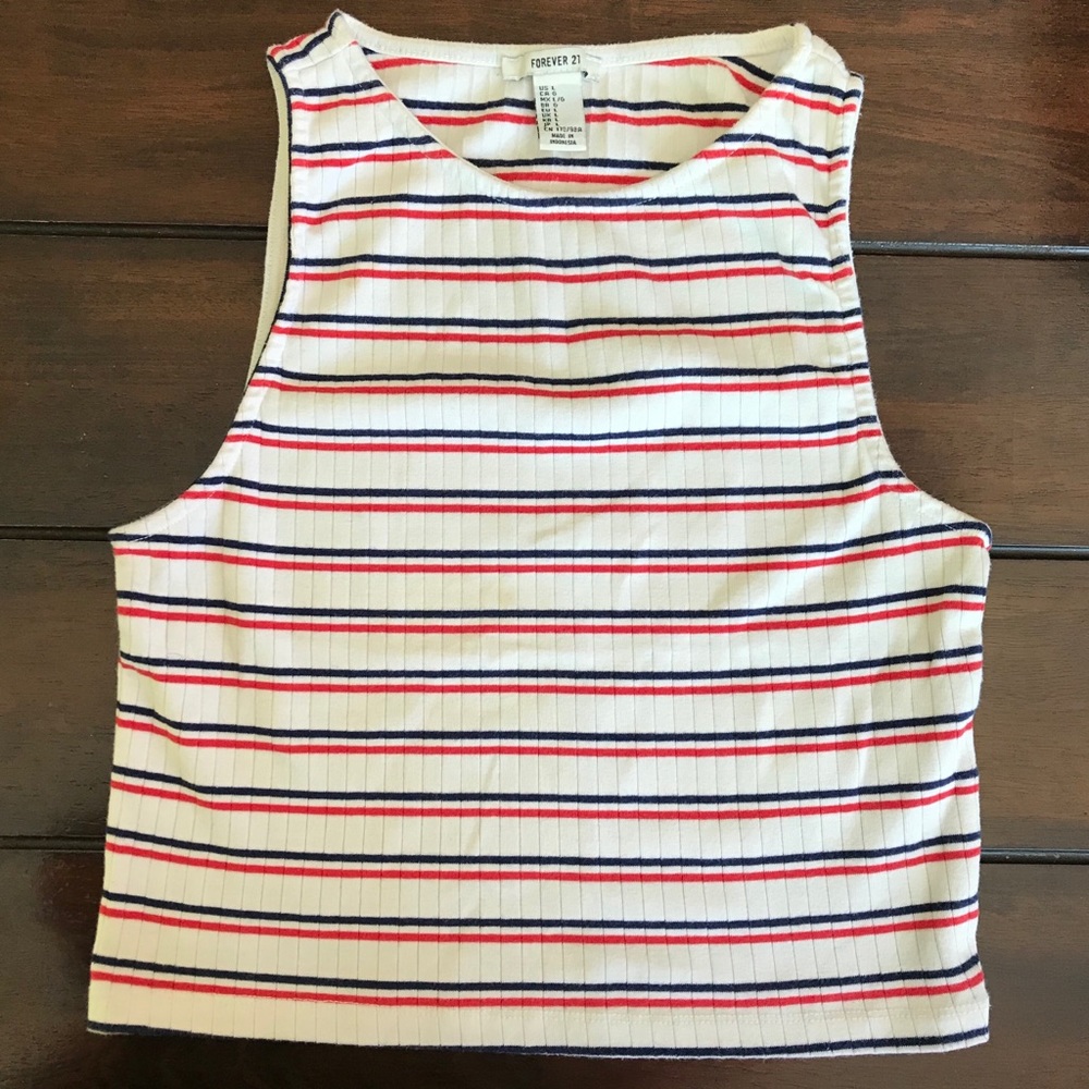 Forever 22 Striped Tank Top